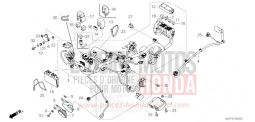WIRE HARNESS CL500AS de 2025